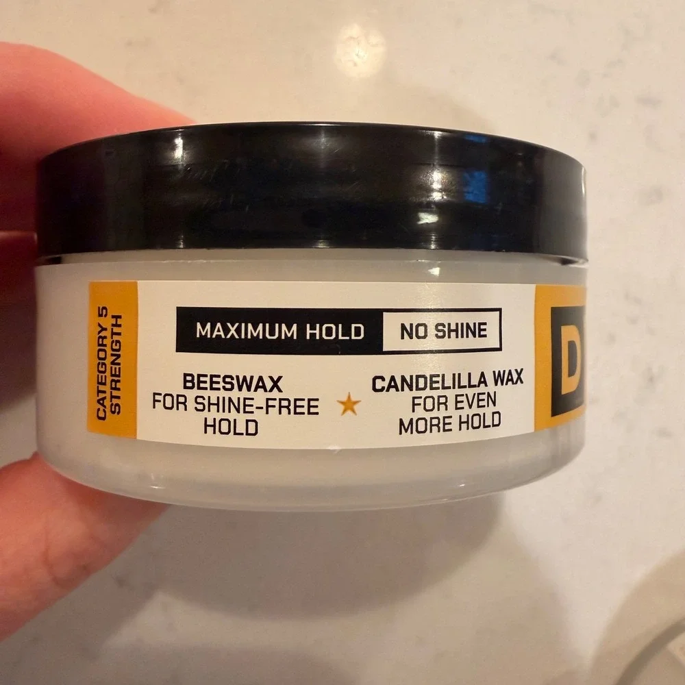 Duke Cannon Hurricane Hold Pomade LOT OF 2 JARS 2 oz Each- Maximum Hold No Shine